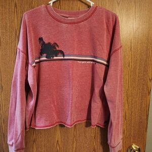 Womans Roxy crop sweatshirt
